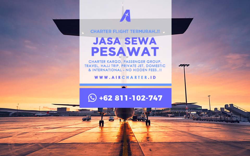 Harga Sewa Pesawat Garuda Indonesia