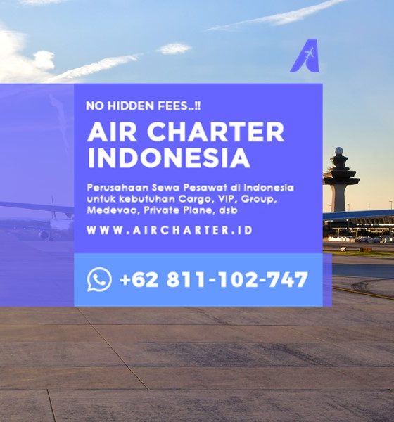 Perusahaan Charter Pesawat di Indonesia